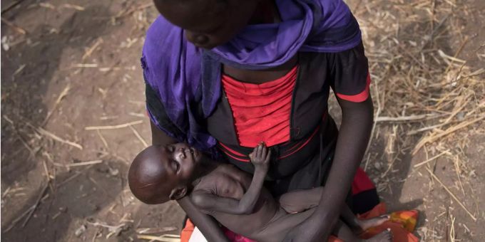 Südsudan - Millionen Menschen in Hungergefahr