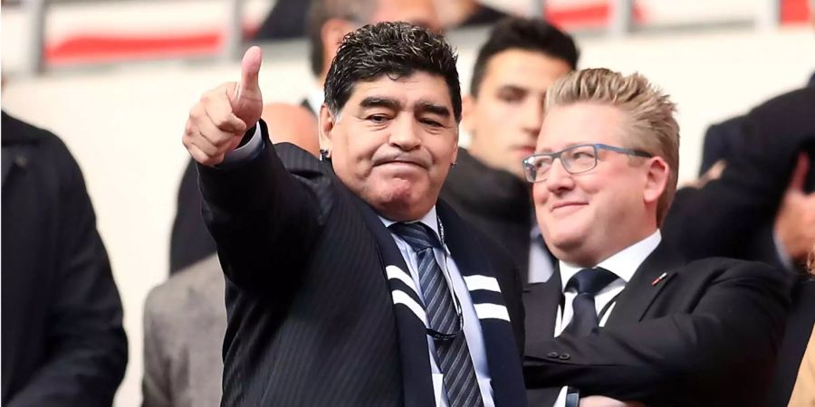 Seine Karriere soll als TV-Serie auf die Leinwand kommen: Diego Armando Maradona.