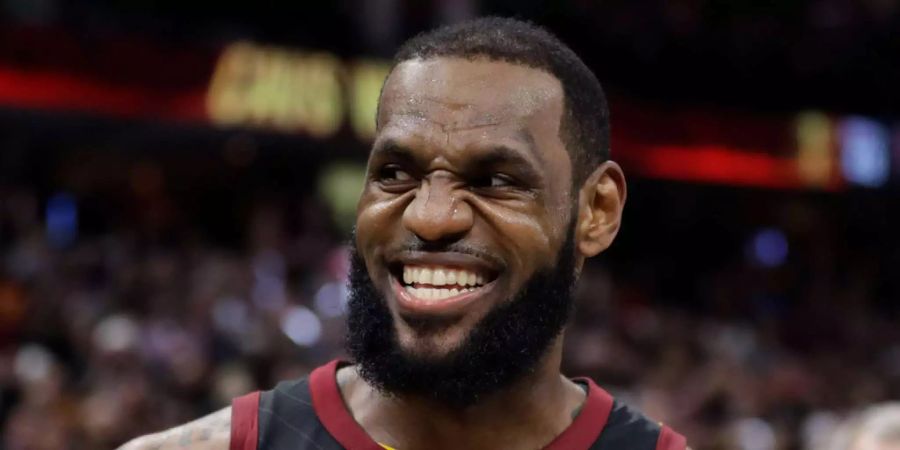 Wiederum der Beste seines Teams: LeBron James von den Cleveland Cavaliers.