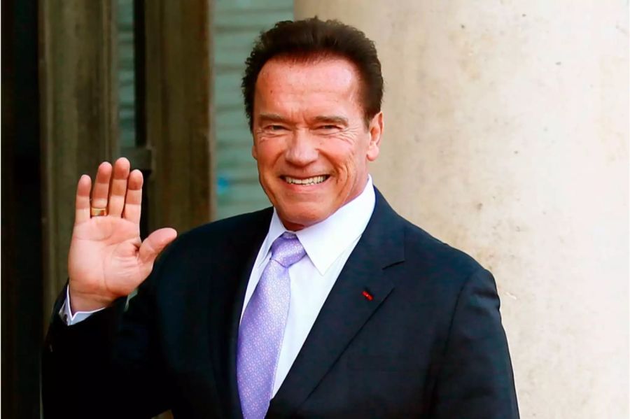 auch zu Arnold Schwarzenegger pflegte sie eine Beziehung.