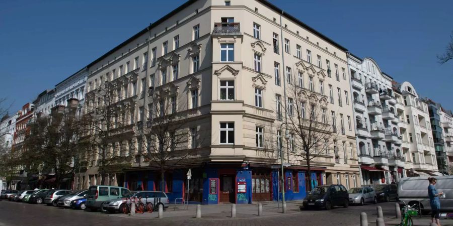 An dieser Berliner Strasse wurde der junge Israeli angegriffen.