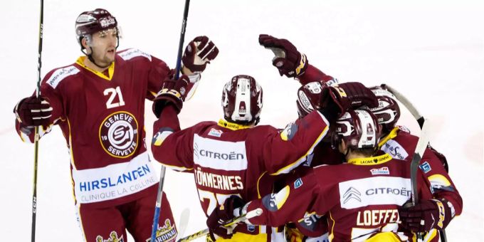 Genf-Servette steht in den Playoffs. Genf-Servette steht in den Playoffs.