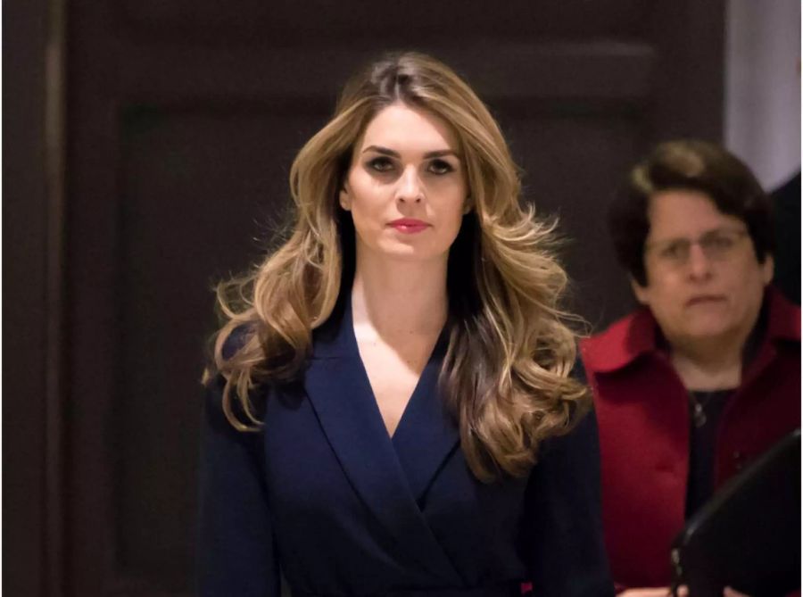 Hope Hicks hat offenbar genug.