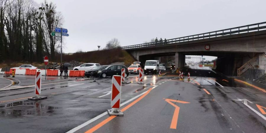 Bei der Kollision entstand ein Sachschaden von 22‘000 Franken.