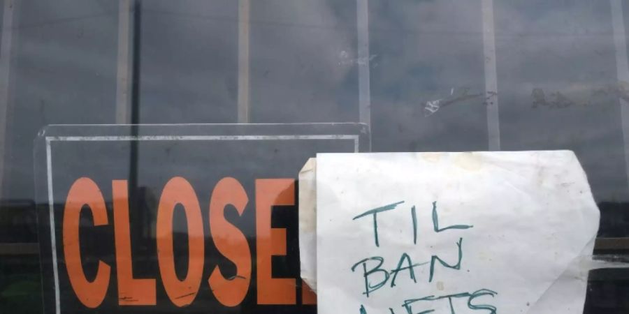 Geschlossenes Geschäft in Detroit
