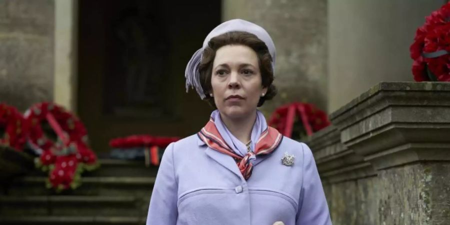 Olivia Colman als Queen Elizabeth in «The Crown». Foto: Des Willie/Netflix/dpa