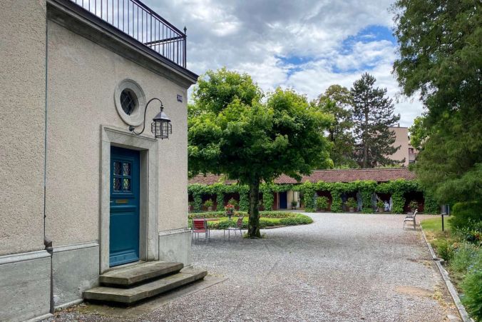 Rundum der Villa Isler ist der Museumseigene Park.