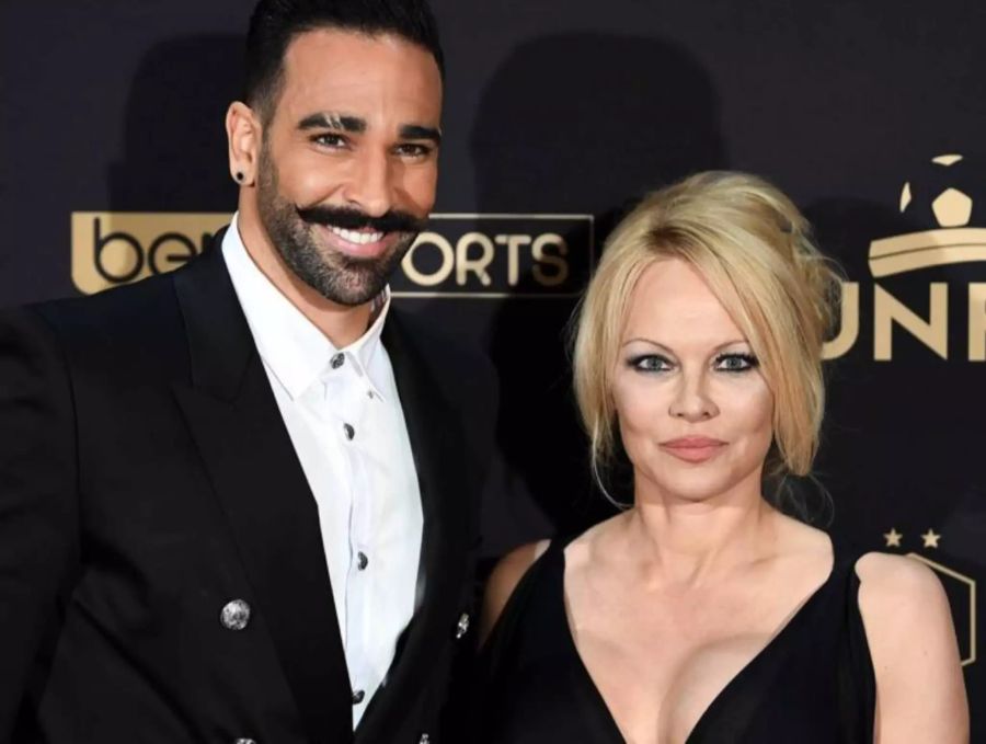 Adil Rami und Pamela Anderson gingen nicht im Frieden auseinander.