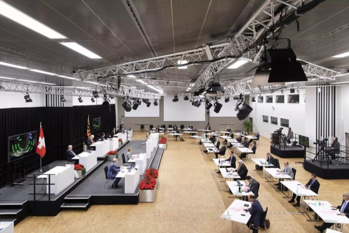 Einblick in die Sommersession der Eidgenössischen Räte, am Freitag, 19. Juni 2020 im Ständerat in Bern. Ständerat