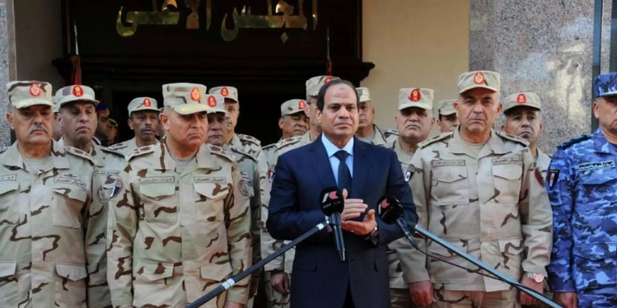 Ägyptens Präsident Abdel Fattah al-Sisi im Jahr 2015