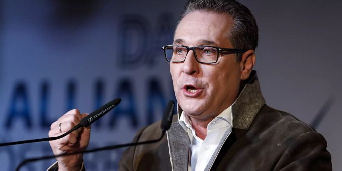 Der über die Ibiza-Affäre in Österreich gestürzte ehemalige FPÖ-Chef Heinz-Christian Strache wollte Bürgermeister von Wien werden. (Archivbild) strache wien