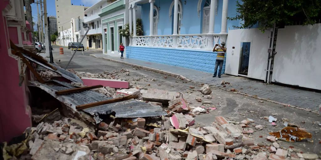 Schweres Erdbeben erschüttert Karibikinsel Puerto Rico