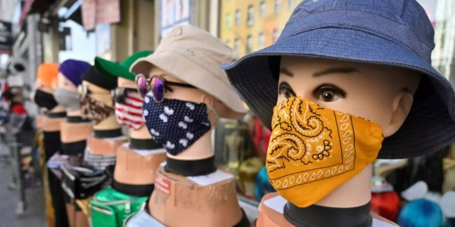 Gesichtsmasken in Berlin
