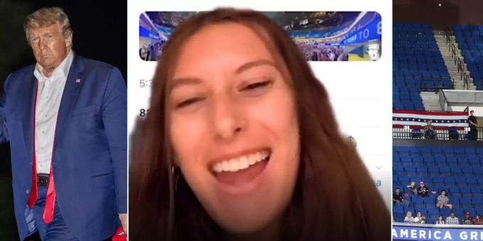 «Das waren wir!» - So feiern Tiktok-User die Sabotage von Trump-Rally