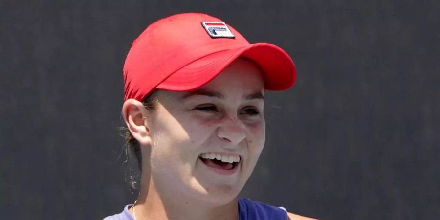 Hat Bedenken wegen Austragung der US Open: Ashleigh Barty. Foto: Dave Hunt/AAP/dpa