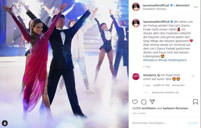 Laura Müller, Verlobte von Michael Wendler, war am Freitag Teil des grossen «Let‘s Dance» Finals. Ihr Ring allerdings nicht ... Laura Müller Michael Wendler