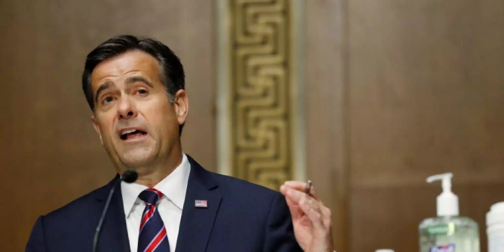 John Ratcliffe wurde als USGeheimdienstkoordinator vereidigt