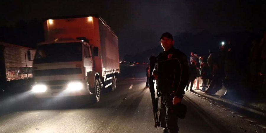 Militärpolizist in Brasilien