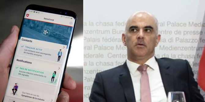 Corona-App Alain Berset