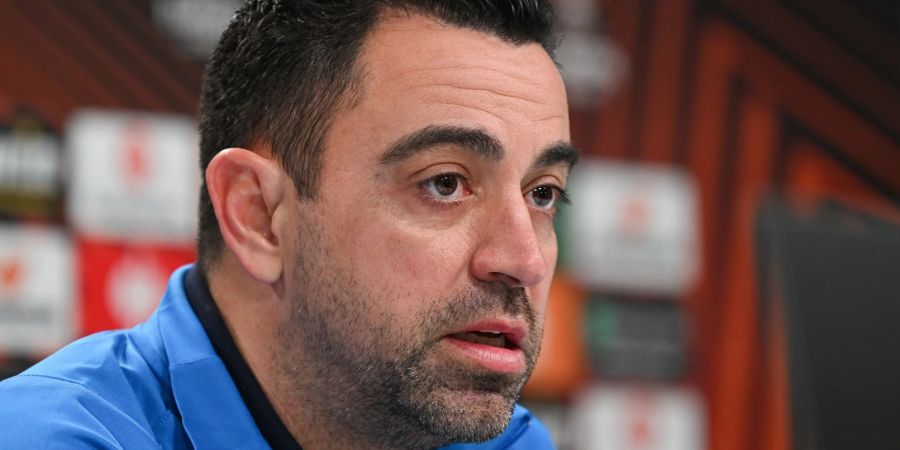 Für Xavi Hernandez und den FC Barcelona war gegen Eintracht Frankfurt in der Europa League Endstation.