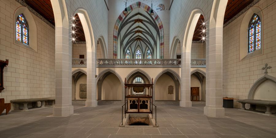 innenaufnahme kloster koenigsfelden
