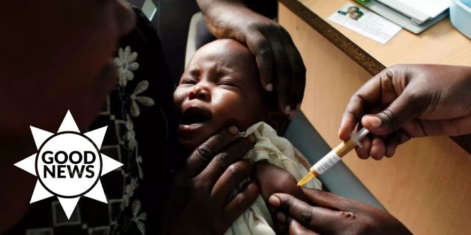 Good News - Eine Million Kinder in Afrika gegen Malaria geimpft