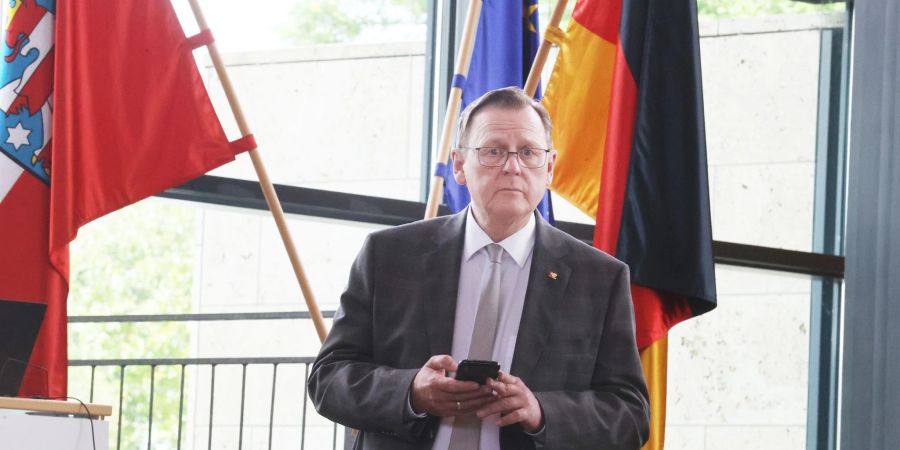 Der Thüringer Ministerpräsident Bodo Ramelow (Die Linke).