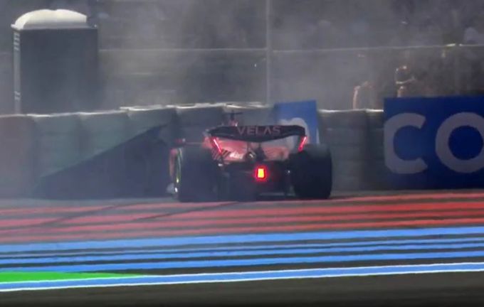 Charles Leclerc (Ferrari) verunfallt beim Frankreich-GP der Formel 1. Charles Leclerc Formel 1