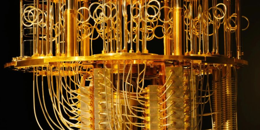 Forschende könnten aus der Lichterkette eines Tages Bausteine für Quantencomputer bauen. (Archivbild)