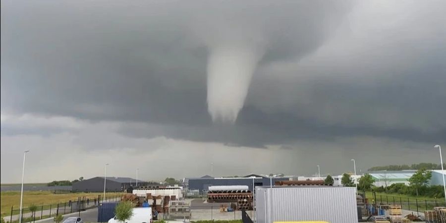 Tornado über Zierikzee