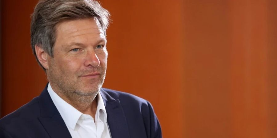 Minister Habeck am 1. Juli 2022