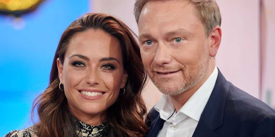 Sie sagen Ja: Finanzminister Lindner heiratet seine Freundin Franca Lehfeldt.