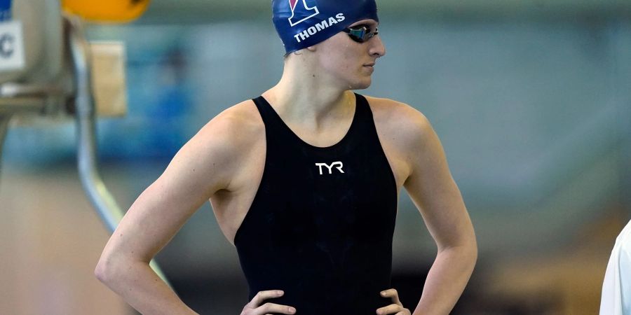 Die Schwimmerin Lia Thomas wurde als erste Transfrau auf der höchsten Ebene des College-Sports Meisterin.