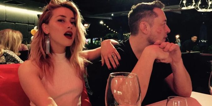 Elon Musk und Amber Heard waren von Juni bis August 2017 liiert. elon musk amber