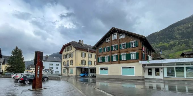 Dorfzentrum Trun. Dorfzentrum Trun.