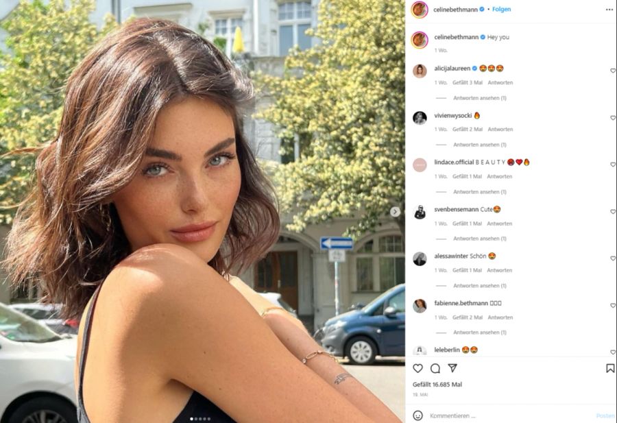 Im April soll er die «GNTM»-Siegerin Céline Bethmann gedatet haben.