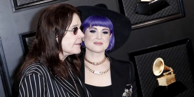 Ozzy Osbourne mit seiner Tochter Kelly Osbourne. Kelly Osbourne