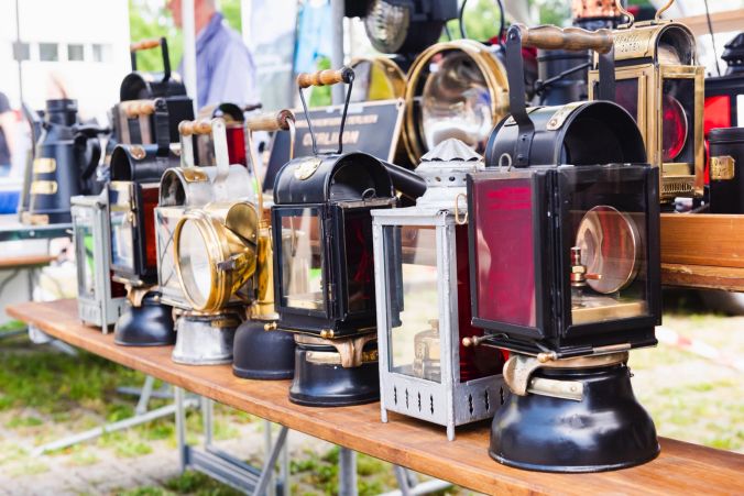 Raritäten am Eisnbahner-Flohmarkt.