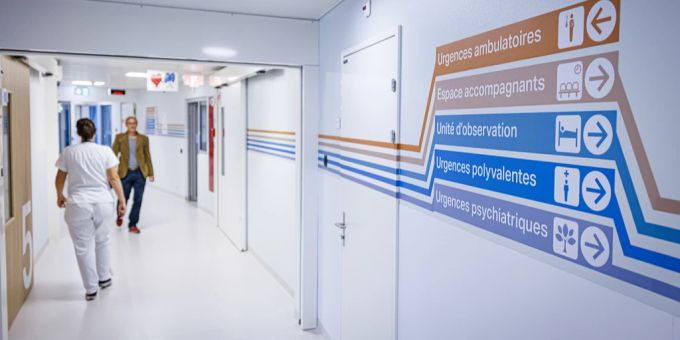 Spital-Angestellte waren in den letzten Jahren vermehrt auf den hauseigenen Sicherheitsdienst angewiesen. (Symbolbild) Spital
