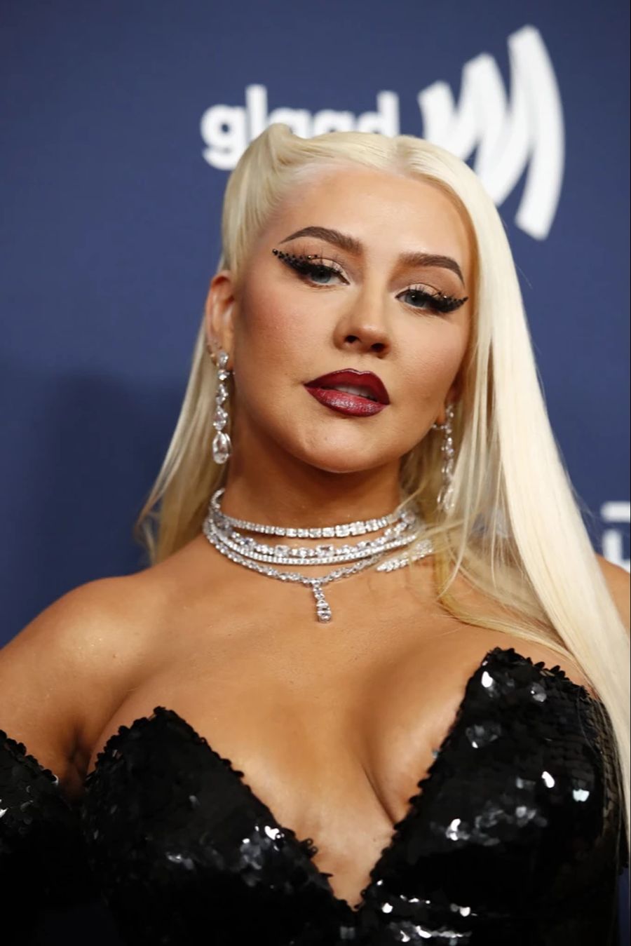 Zum Vergleich: So sah Christina Aguilera noch im vergangenen Jahr aus.