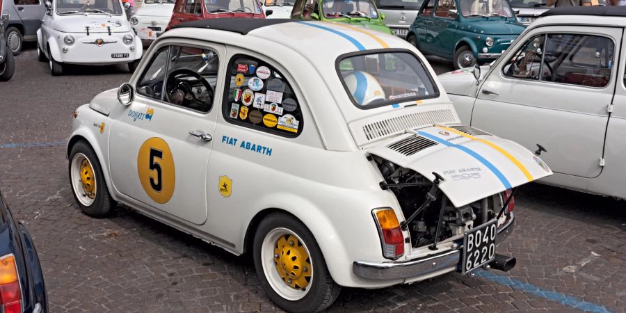 Fiat Abarth, Oldtimer, Autoshow, Tuning