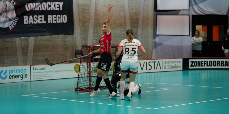 Spiel Unihockey Basel Regio gegen die Chilis Rümlang-Regensdorf