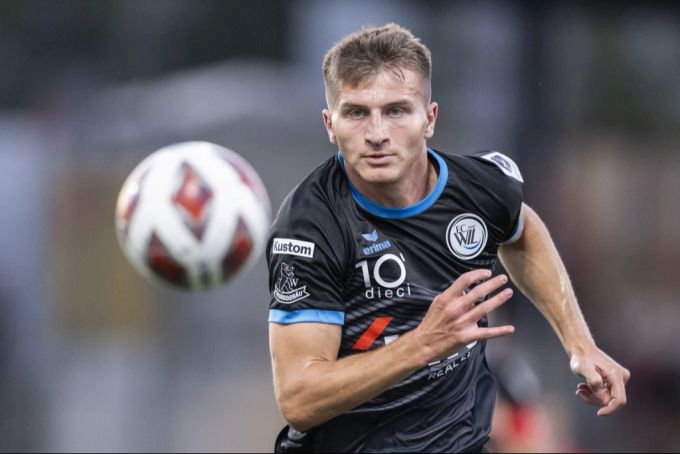 Marcin Dickenmann im Trikot des FC Wil. FC Wil