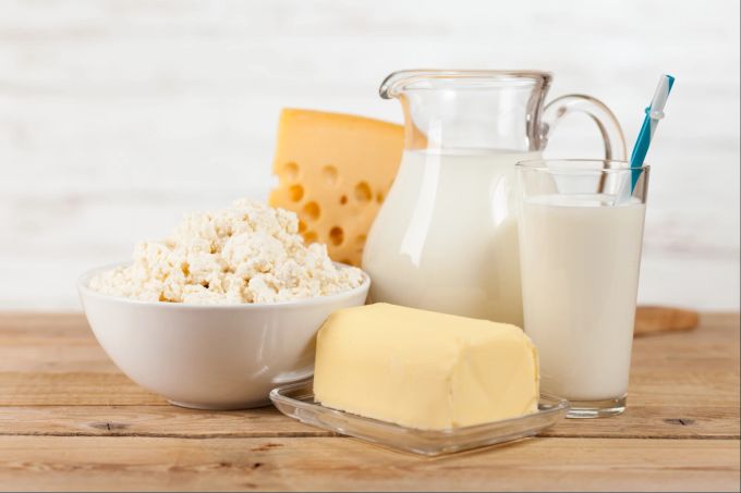 Milchprodukte werden von veganern nicht verspeist. Milchprodukte