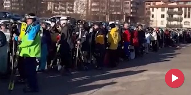 Semyel Bissig Skilift schlange