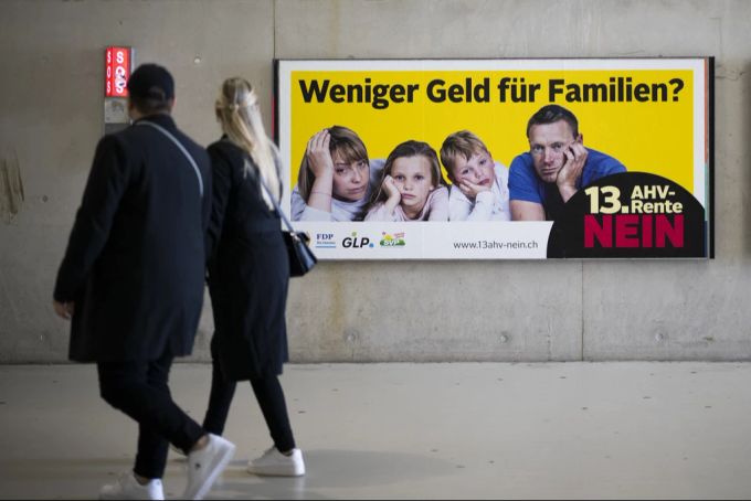 Die Gegner der 13. AHV-Rente wollen den Mittelstand und KMU nicht mit höheren Lohnbeiträgen belasten. (Symbolbild) Finanzierung 13. AHV-Rente Mehrkosten