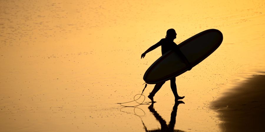 Strände in Marokko eignen sich wunderbar zum Surfen.