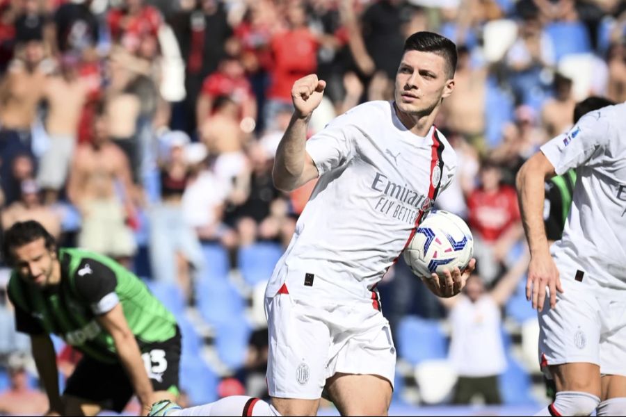 Zuvor stellt Luka Jovic auf 3:2.