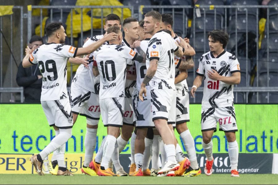 Der FC Lugano spielt in der aktuellen Saison um den Super-League-Titel.