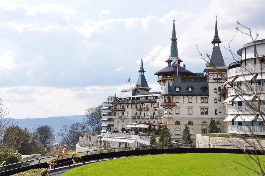 Das Dolder Grand Hotel in de Schweiz.